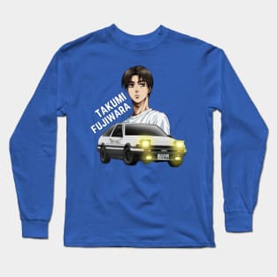 takumi fujiwara { initial d } Long Sleeve T-Shirt